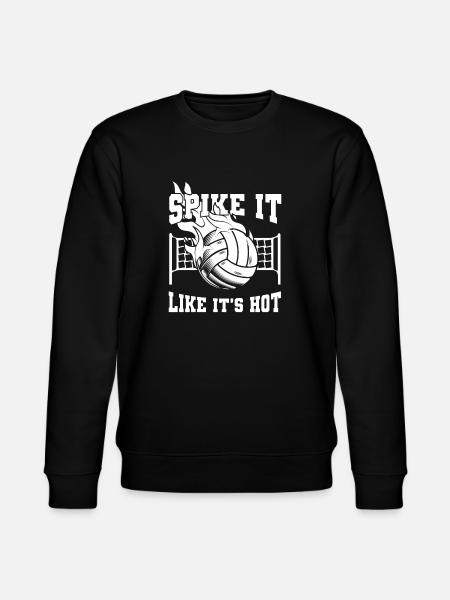 Volleyball Volleyballer - Stanley/Stella CHANGER Unisex Organic Sweatshirt - black