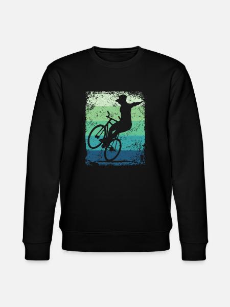 Kunstradfahren Kunstradfahrer - Stanley/Stella Unisex Bio-Sweatshirt CHANGER  - Schwarz
