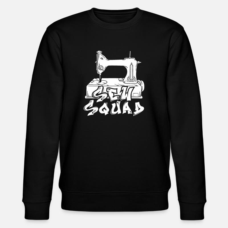 Nähen Nähmaschine - Stanley/Stella Unisex Bio-Sweatshirt CHANGER  - Schwarz