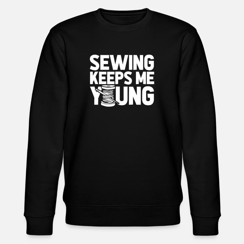 Sewing Sewing Machine - Stanley/Stella CHANGER Unisex Organic Sweatshirt - black