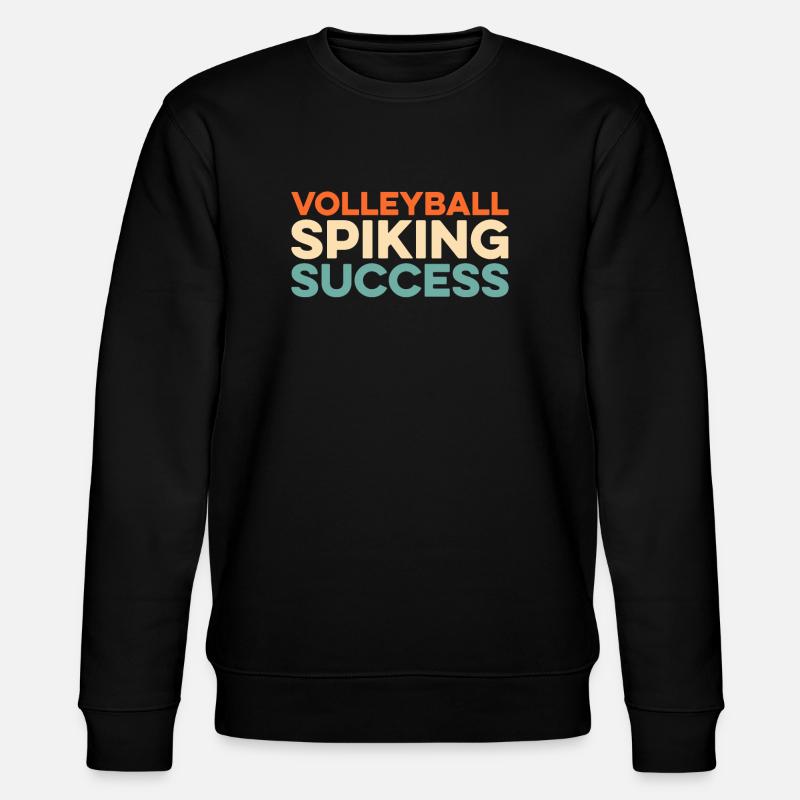 Volley-ball Volley-ball - Sweat bio CHANGER Stanley/Stella Unisexe - noir