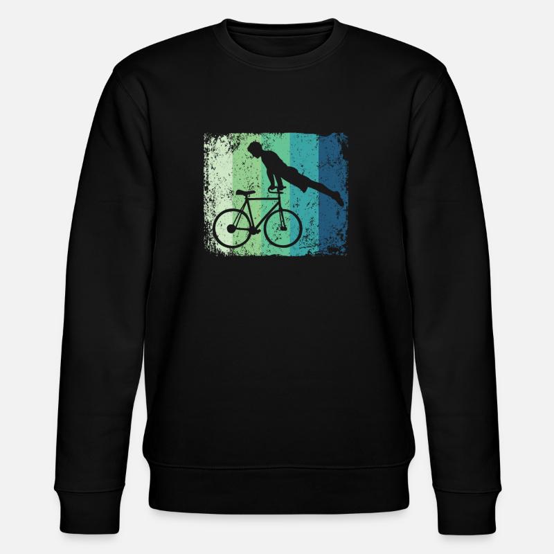 Kunstradfahren Kunstradfahrer - Stanley/Stella Unisex Bio-Sweatshirt CHANGER  - Schwarz