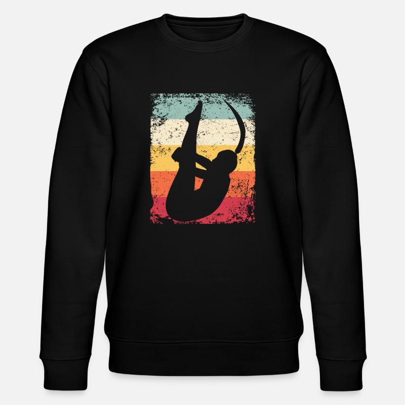 Synchronized Water Diver High Diver - Stanley/Stella CHANGER Unisex Organic Sweatshirt - black