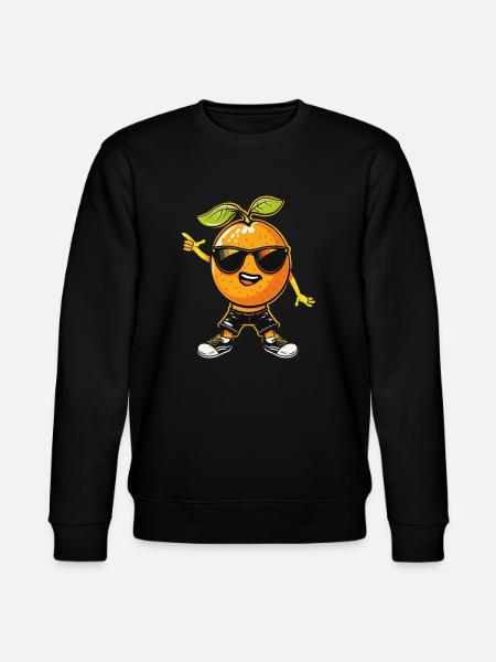 Passion Fruit Dabbing - Stanley/Stella CHANGER Unisex Organic Sweatshirt - black