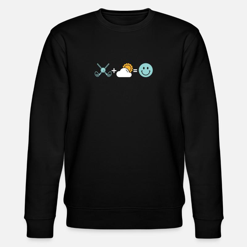 Golf Golfeurs Golfeurs - Sweat bio CHANGER Stanley/Stella Unisexe - noir