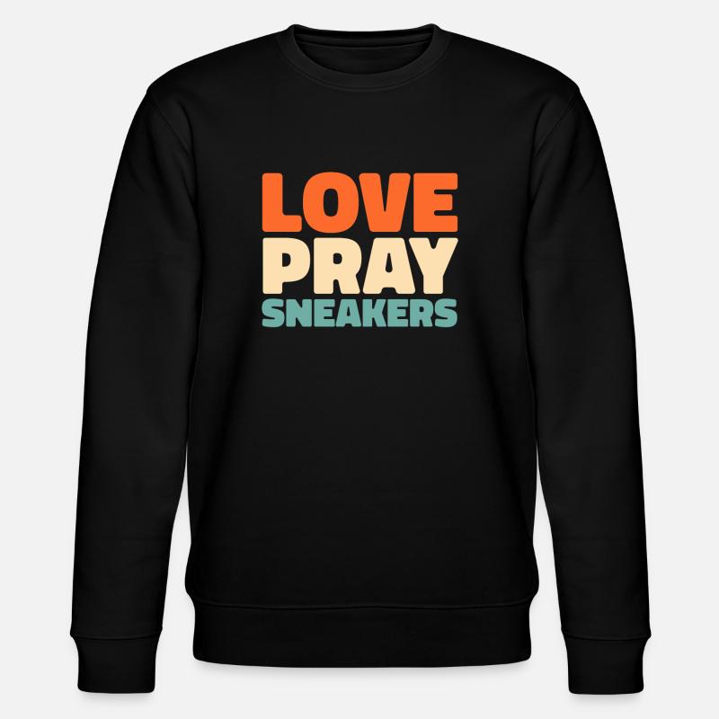 Sneakers Christian - Stanley/Stella Unisex Bio-Sweatshirt CHANGER  - Schwarz