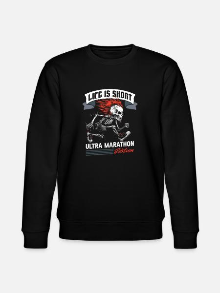 Ultramarathon - Sweat bio CHANGER Stanley/Stella Unisexe - noir