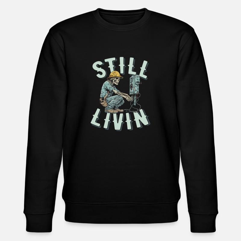 Electrician, Electronics Technician - Stanley/Stella CHANGER Unisex Organic Sweatshirt - black