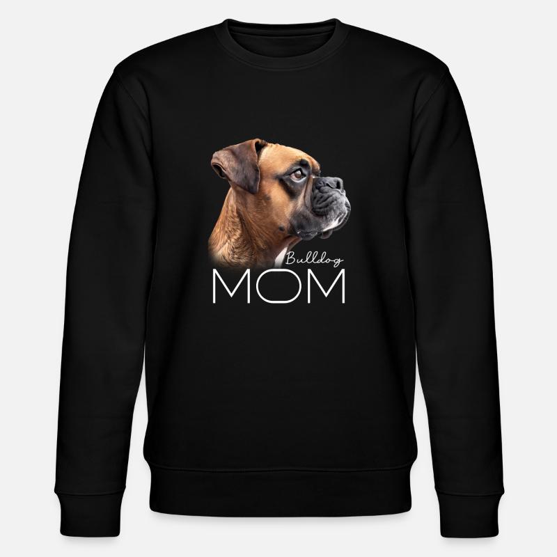 Maman bouledogue - Sweat bio CHANGER Stanley/Stella Unisexe - noir