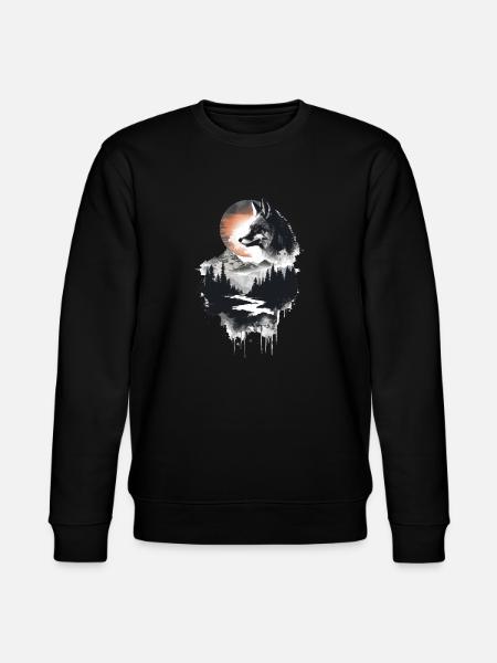 Fuchs - Stanley/Stella Unisex Bio-Sweatshirt CHANGER - Schwarz