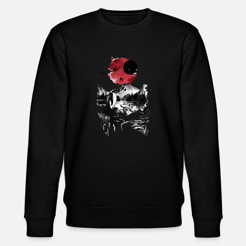 Pingouin - Sweat bio CHANGER Stanley/Stella Unisexe - noir