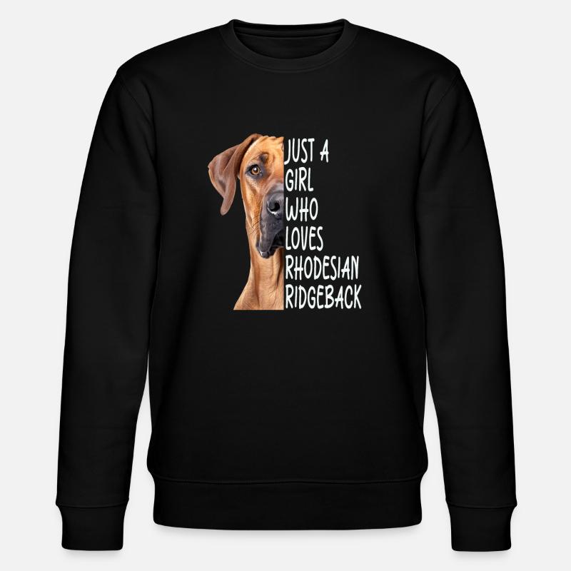 Cadeau rhodésien Ridgeback - Sweat bio CHANGER Stanley/Stella Unisexe - noir