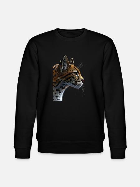 Ocelot - Stanley/Stella CHANGER Unisex Organic Sweatshirt - black