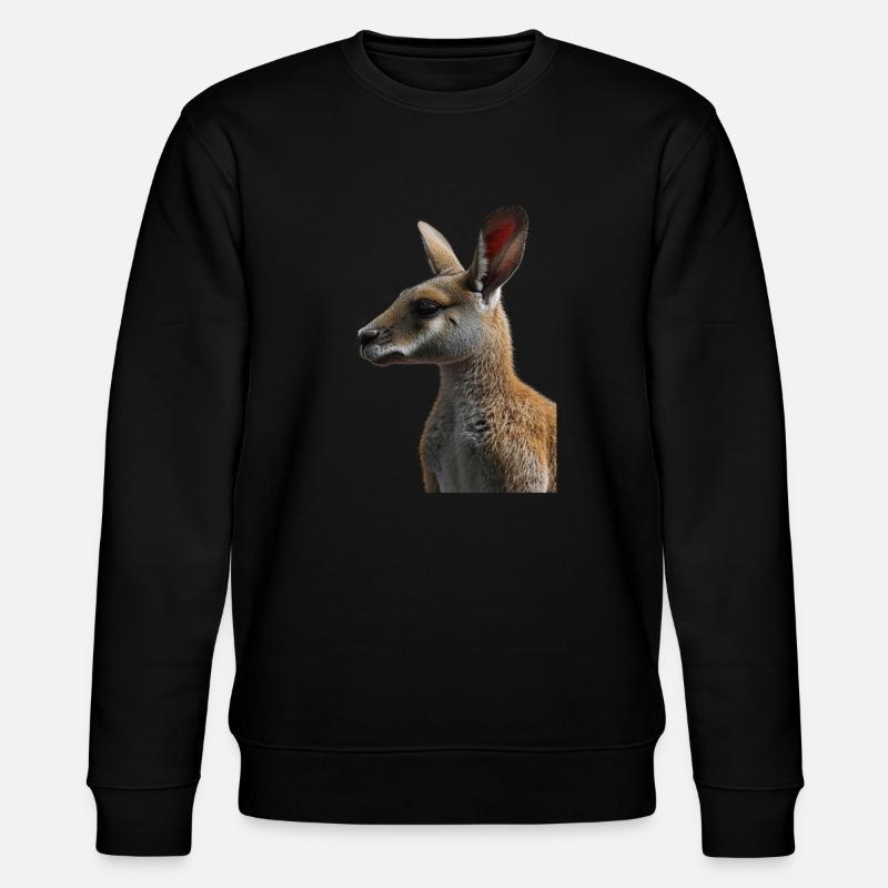 Wallaby - Stanley/Stella Unisex Bio-Sweatshirt CHANGER  - Schwarz