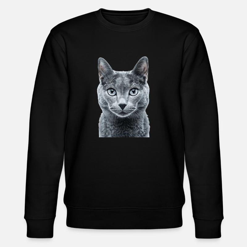 Bleu russe - Sweat bio CHANGER Stanley/Stella Unisexe - noir