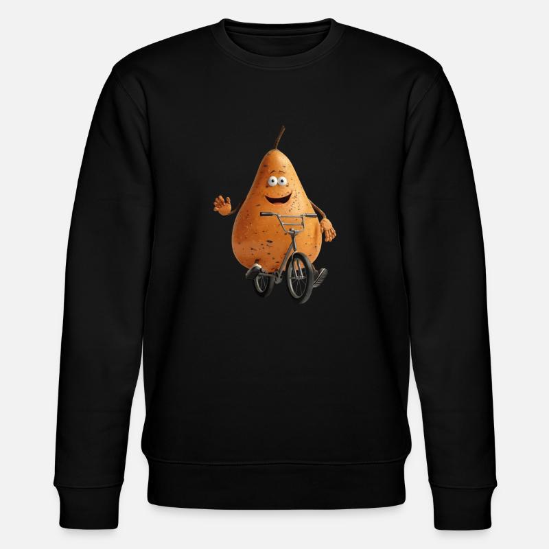 Vélo Patate Mignon - Sweat bio CHANGER Stanley/Stella Unisexe - noir