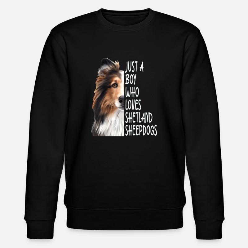 Berger Shetland - Sweat bio CHANGER Stanley/Stella Unisexe - noir