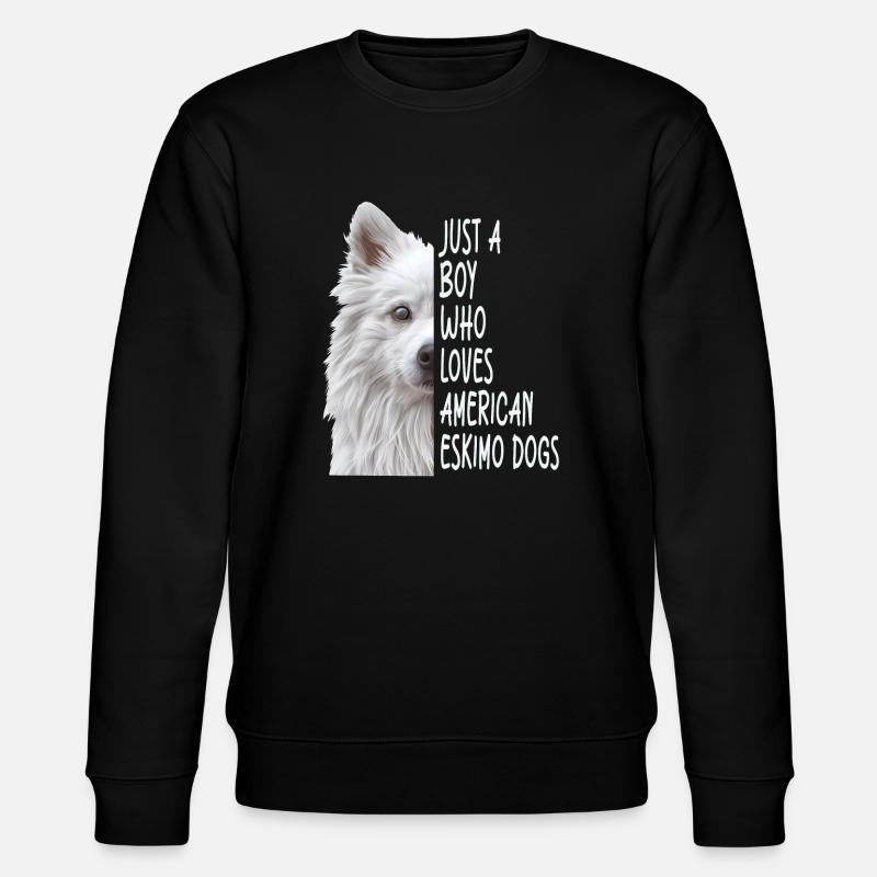 Chien esquimau américain - Sweat bio CHANGER Stanley/Stella Unisexe - noir