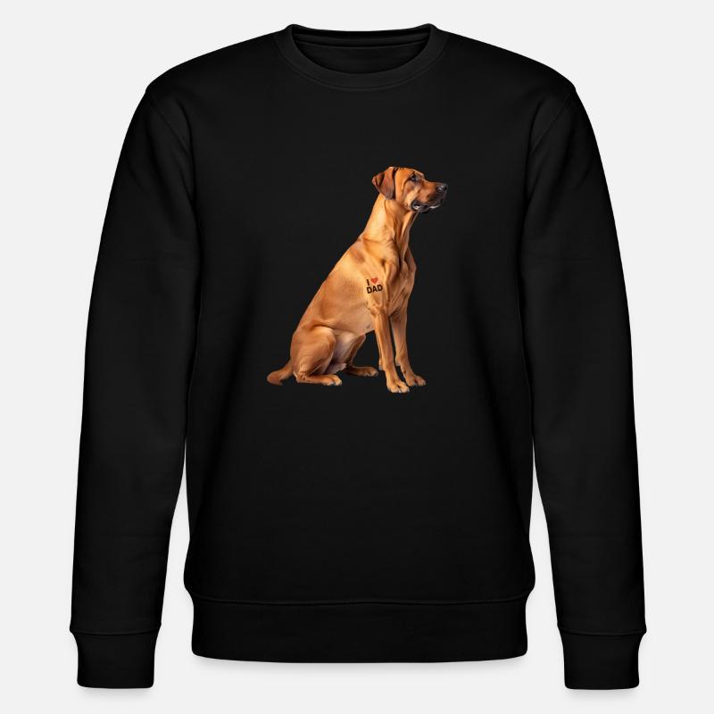 Ridgeback Rhodesian Rapa - Stanley/Stella Unisex Bio-Sweatshirt CHANGER  - Schwarz