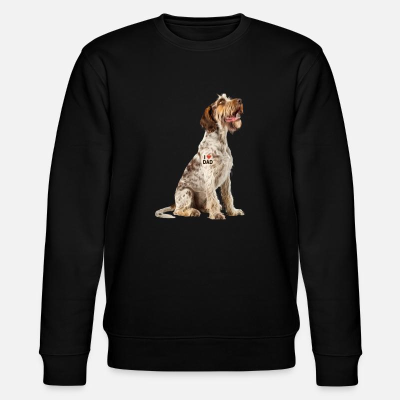 Italiano Spinone Sapa - Sweat bio CHANGER Stanley/Stella Unisexe - noir