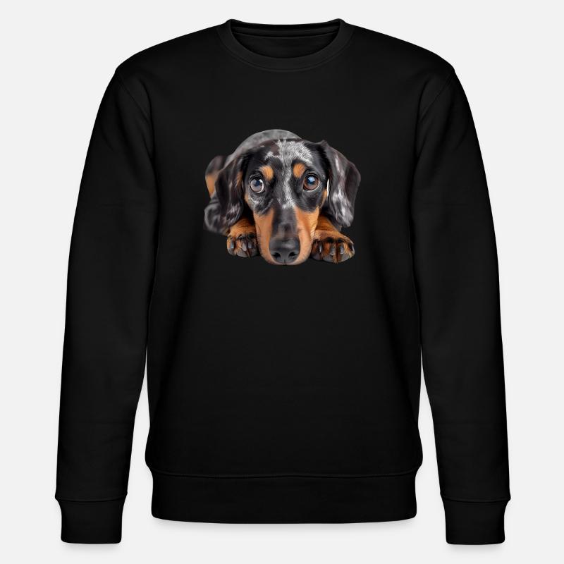 Teckel - Sweat bio CHANGER Stanley/Stella Unisexe - noir