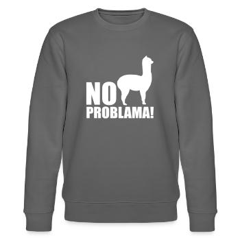 Cool Alpaca No Prob Lama Meme Fun Dire - Sweat bio CHANGER Stanley/Stella Unisexe - bordeaux - Devant - Nik (191cm) & Marisol (170cm)