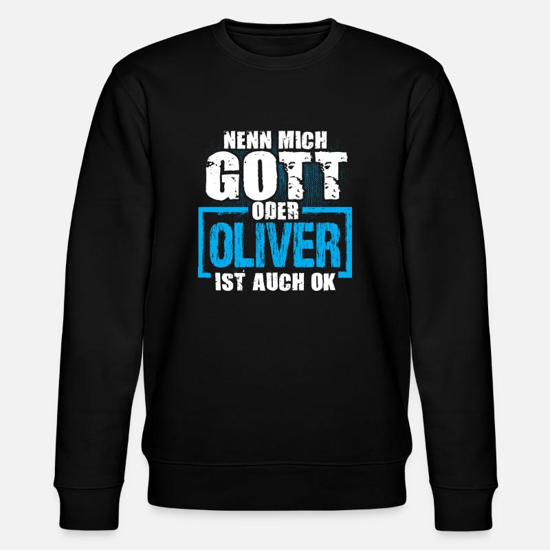 OLIVER - ok - Stanley/Stella Unisex Bio-Sweatshirt CHANGER  - Schwarz