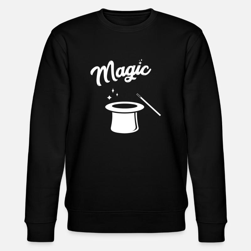 Magic, magic ... - Stanley/Stella CHANGER Unisex Organic Sweatshirt - black