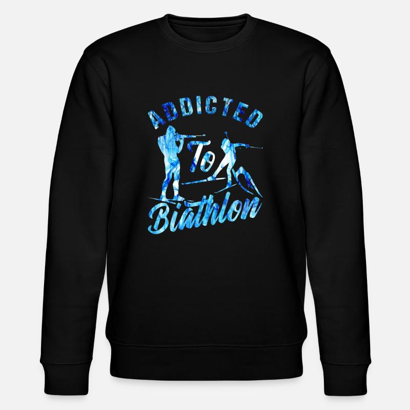 Biathlon - Stanley/Stella Unisex Bio-Sweatshirt CHANGER  - Schwarz