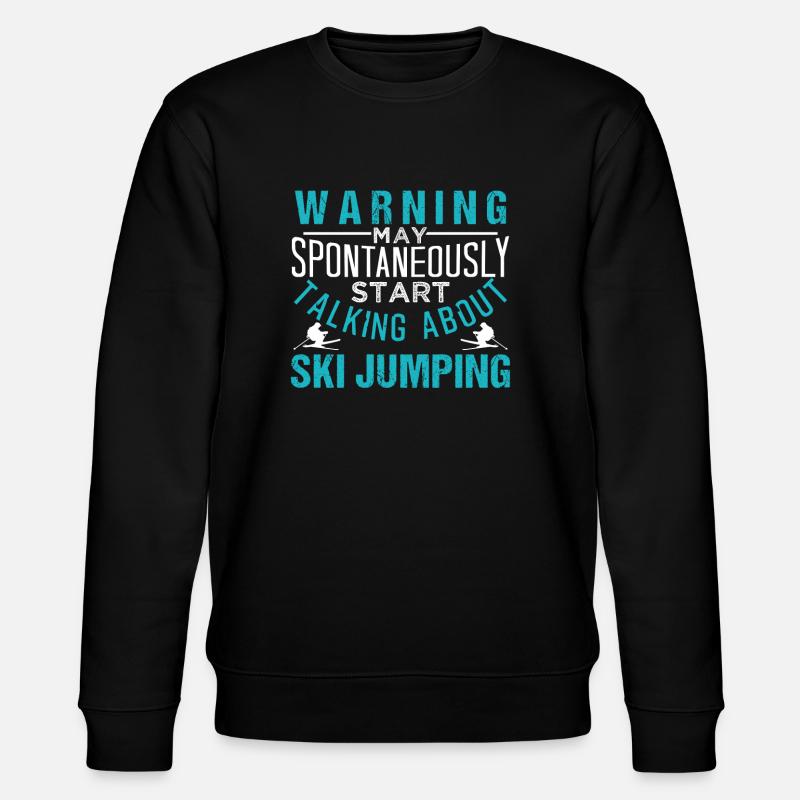 Saut à ski - Sweat bio CHANGER Stanley/Stella Unisexe - noir