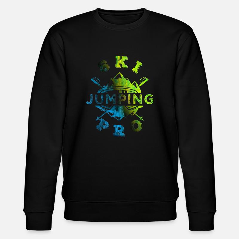 Saut à ski - Sweat bio CHANGER Stanley/Stella Unisexe - noir