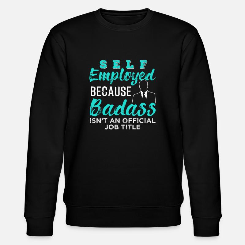 Selbstständig - Stanley/Stella Unisex Bio-Sweatshirt CHANGER  - Schwarz