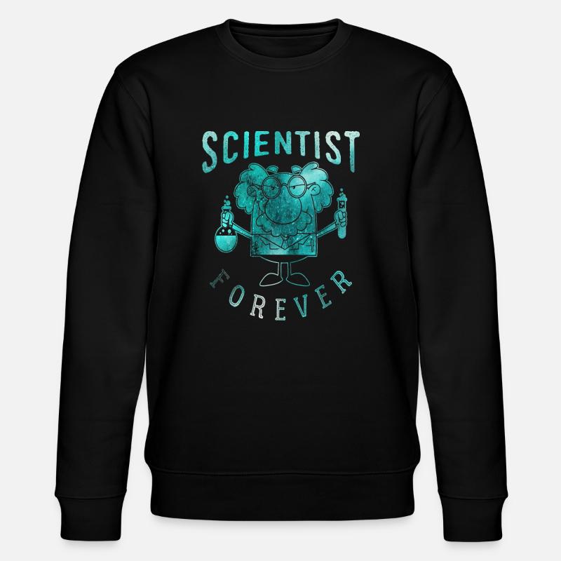 Wissenschaftler - Stanley/Stella Unisex Bio-Sweatshirt CHANGER  - Schwarz