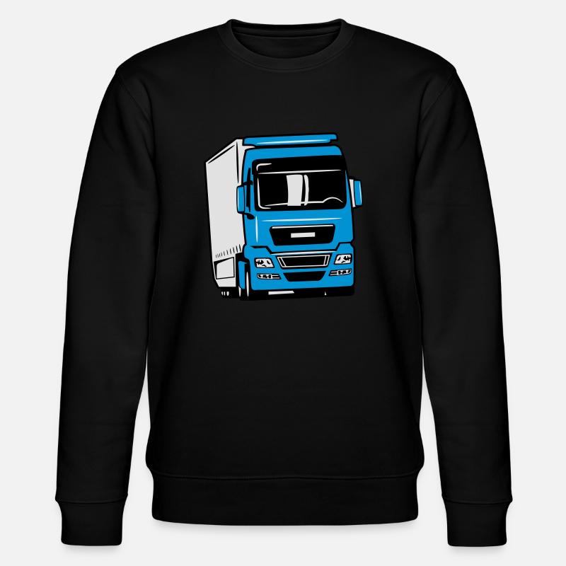 Camion camion Liebherr - Sweat bio CHANGER Stanley/Stella Unisexe - noir