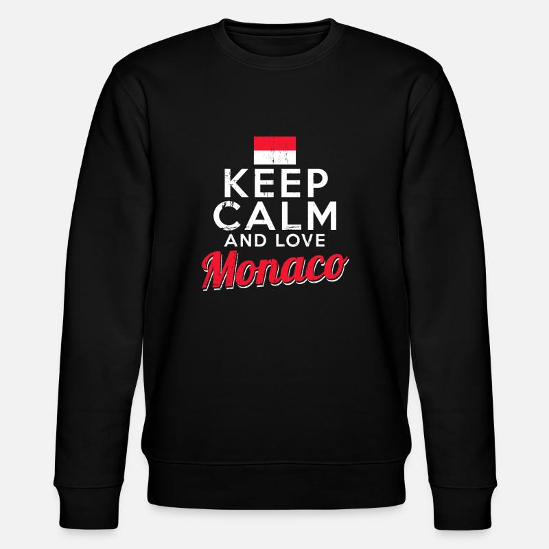 Monaco - Stanley/Stella Unisex Bio-Sweatshirt CHANGER - Schwarz