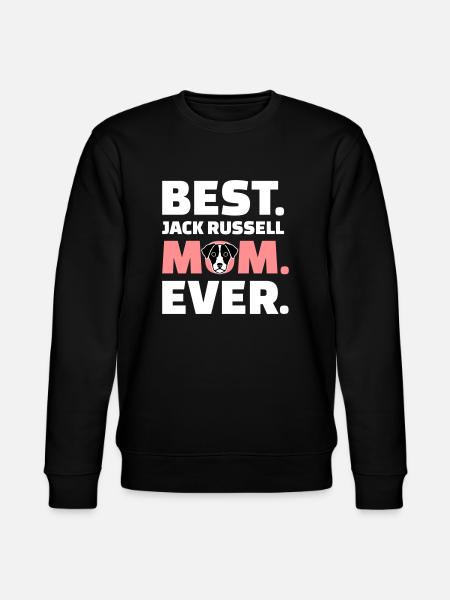 Jack Russell - Stanley/Stella Unisex Bio-Sweatshirt CHANGER - Schwarz