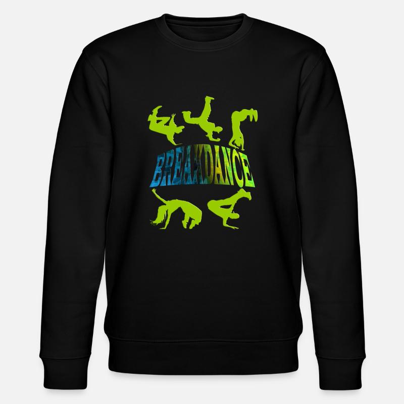 Breakdance - Stanley/Stella Unisex Bio-Sweatshirt CHANGER  - Schwarz