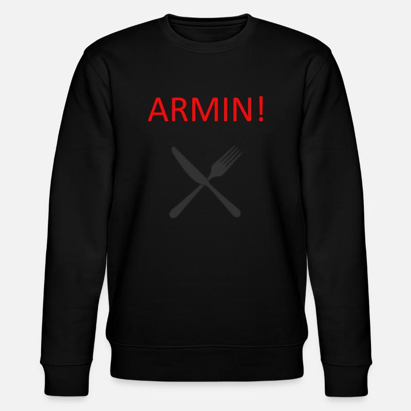 Armin - Stanley/Stella Unisex Bio-Sweatshirt CHANGER  - Schwarz