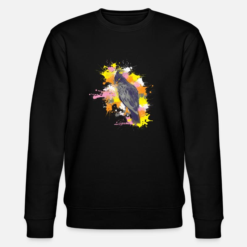 Crested eagle - Stanley/Stella CHANGER Unisex Organic Sweatshirt - black