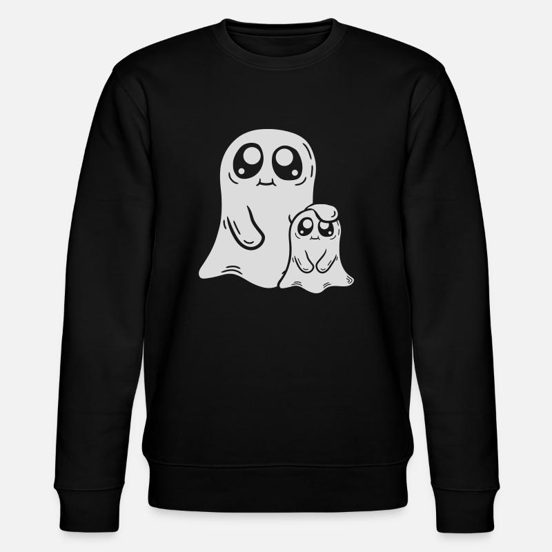 Papa Child Ghost Comic - Stanley/Stella CHANGER Unisex Organic Sweatshirt - black