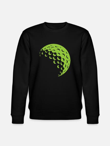 Golf ball - Stanley/Stella CHANGER Unisex Organic Sweatshirt - black