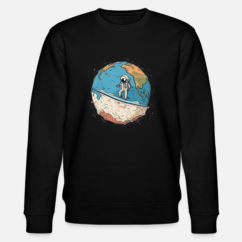 Astronaute - Sweat bio CHANGER Stanley/Stella Unisexe - noir
