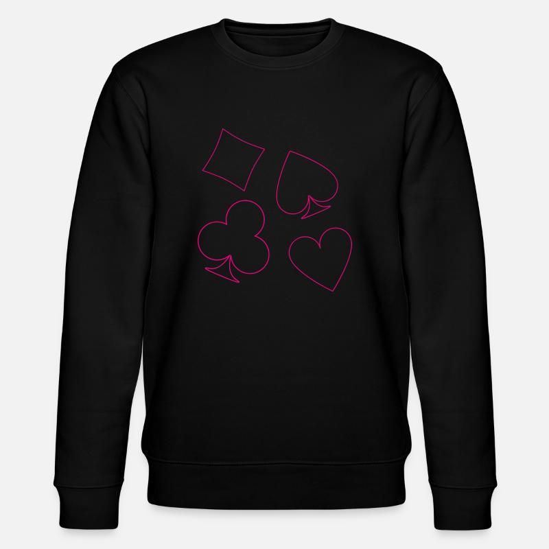 boardgame chess backgammon game night - Stanley/Stella Unisex Bio-Sweatshirt CHANGER  - Schwarz