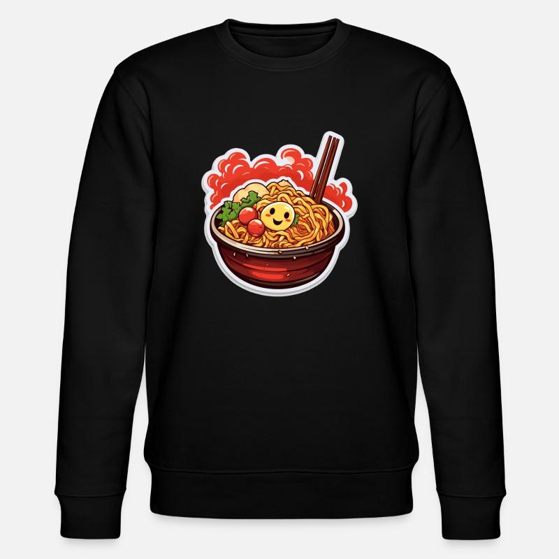 Ramen - Stanley/Stella Unisex Bio-Sweatshirt CHANGER  - Schwarz