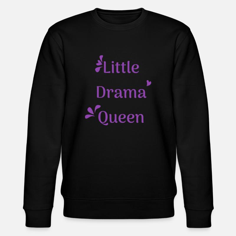 Little Drama Queen - Stanley/Stella Unisex Bio-Sweatshirt CHANGER  - Schwarz