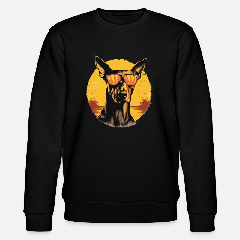 Doberman 2 - Sweat bio CHANGER Stanley/Stella Unisexe - noir