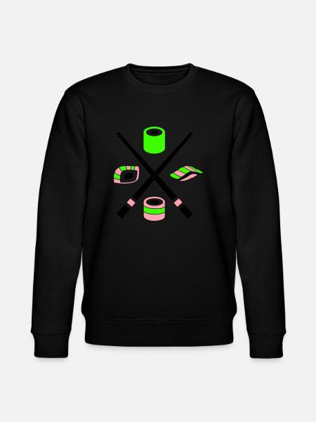 sushi - Stanley/Stella Unisex Bio-Sweatshirt CHANGER - Schwarz