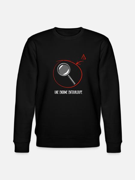 A huge trick - Stanley/Stella CHANGER Unisex Organic Sweatshirt - black