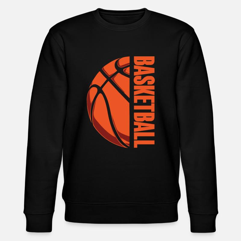 Joueurs de basket-ball - Sweat bio CHANGER Stanley/Stella Unisexe - noir