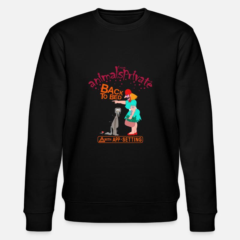 German singlebörse - Stanley/Stella Unisex Bio-Sweatshirt CHANGER  - Schwarz